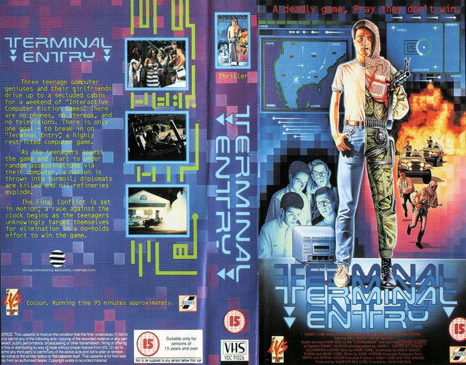TERMINAL ENTRY VHS COVER, VHS COVERS