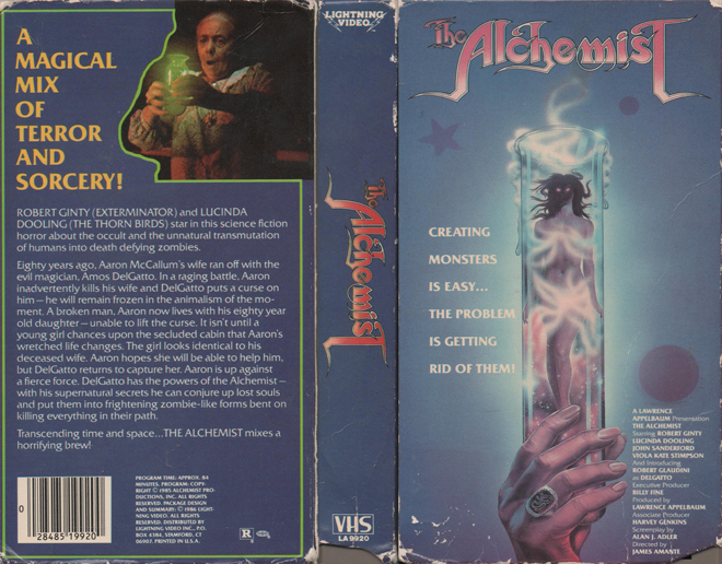 THE ALCHEMIST, VHS COVERS - SUBMITTED BY RYAN GELATIN