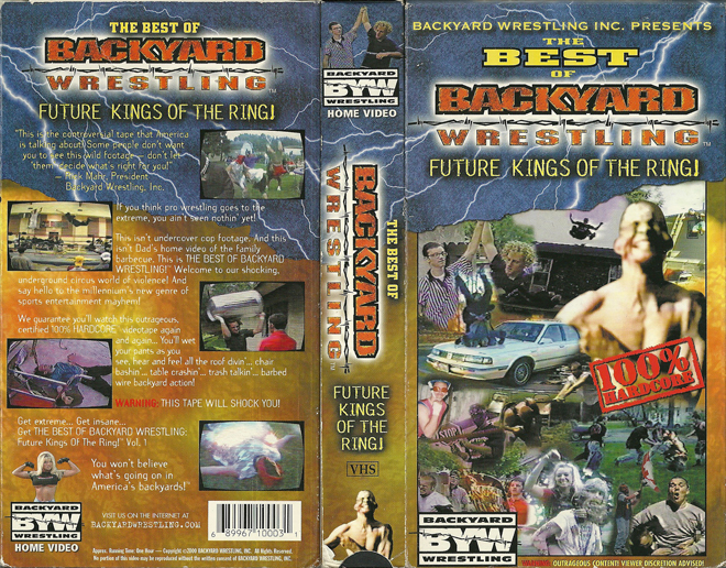THE BEST OF BACKYARD WRESTLING : FUTURE KINGS OF THE RING , ACTION, HORROR, BLAXPLOITATION, HORROR, ACTION EXPLOITATION, SCI-FI, MUSIC, SEX COMEDY, DRAMA, SEXPLOITATION, BIG BOX, CLAMSHELL, VHS COVER, VHS COVERS, DVD COVER, DVD COVERS