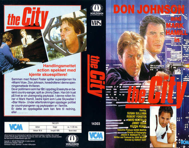 THE CITY, HORROR, ACTION EXPLOITATION, ACTION, HORROR, SCI-FI, MUSIC, THRILLER, SEX COMEDY, DRAMA, SEXPLOITATION, BIG BOX, CLAMSHELL, VHS COVER, VHS COVERS, DVD COVER, DVD COVERS
