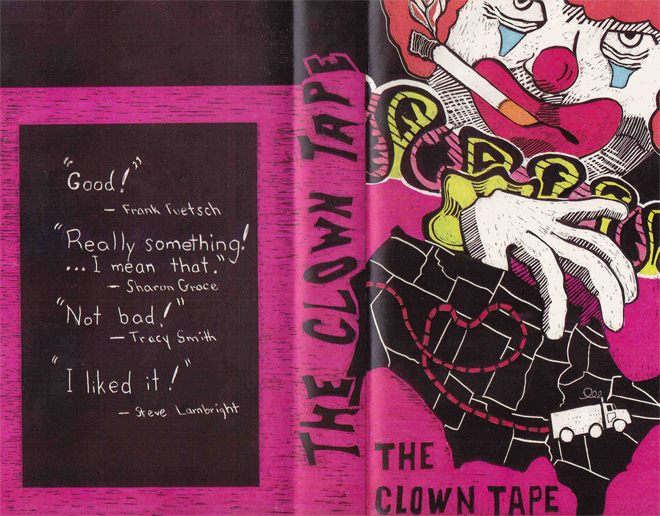THE CLOWN TAPE VHS COVER, VHS COVERS