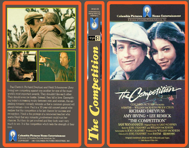 THE COMPETITION - SUBMITTED BY GEMIE FORD, VHS COVERS