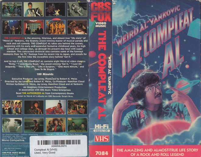 THE COMPLEAT AL : WEIRD AL YANKOVIC - SUBMITTED BY DEVIN CONNORS