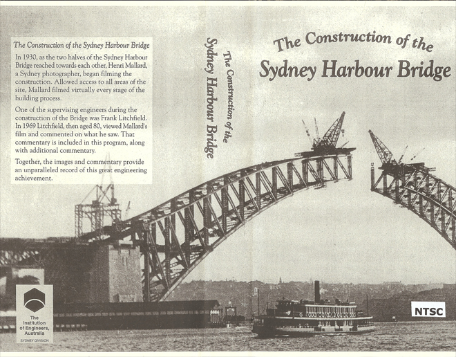 THE CONSTRUCTION OF THE SYDNEY HARBOUR BRIDGE, HORROR, ACTION EXPLOITATION, ACTION, HORROR, SCI-FI, MUSIC, THRILLER, SEX COMEDY,  DRAMA, SEXPLOITATION, VHS COVER, VHS COVERS