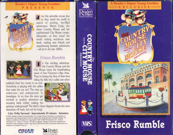 THE COUNTRY MOUSE AND THE CITY MOUSE ADVENTURES : FRISCO RUMBLE