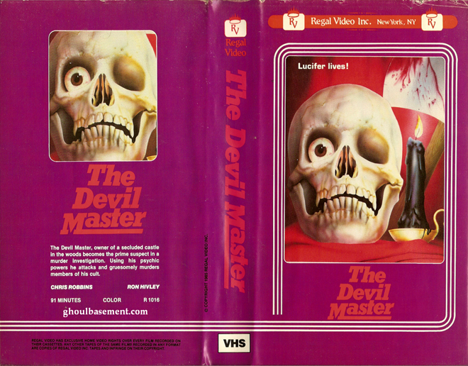 THE DEVIL MASTER, BIG BOX, HORROR, ACTION EXPLOITATION, ACTION, HORROR, SCI-FI, MUSIC, THRILLER, SEX COMEDY,  DRAMA, SEXPLOITATION, VHS COVER, VHS COVERS, DVD COVER, DVD COVERS