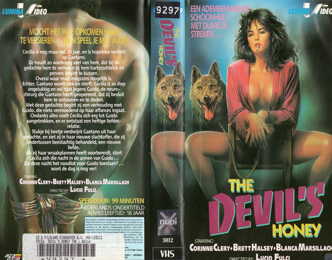 THE DEVILS HONEY VHS COVER