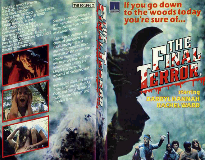 THE FINAL TERROR VHS COVER