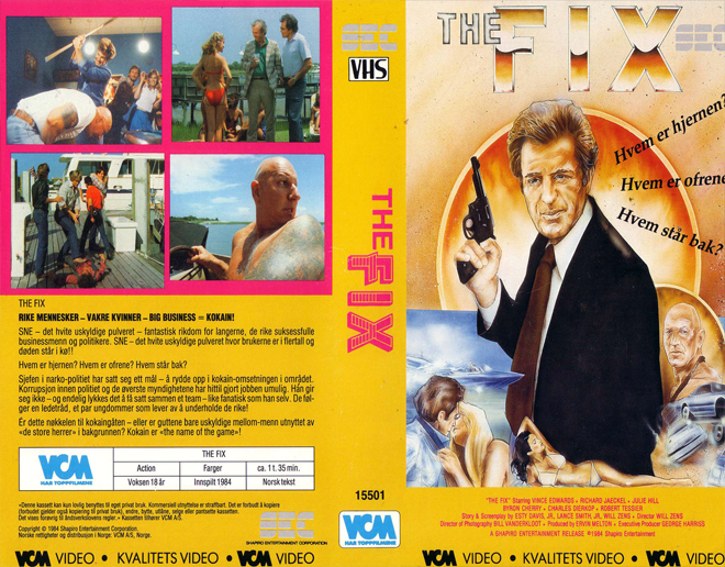 THE FIX VHS COVER, ACTION VHS COVER, HORROR VHS COVER, BLAXPLOITATION VHS COVER, HORROR VHS COVER, ACTION EXPLOITATION VHS COVER, SCI-FI VHS COVER, MUSIC VHS COVER, SEX COMEDY VHS COVER, DRAMA VHS COVER, SEXPLOITATION VHS COVER, BIG BOX VHS COVER, CLAMSHELL VHS COVER, VHS COVER, VHS COVERS, DVD COVER, DVD COVERS