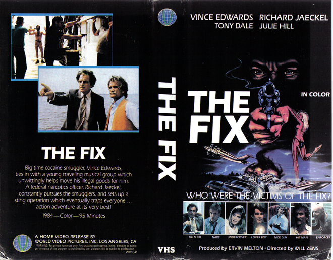 THE FIX VHS COVER