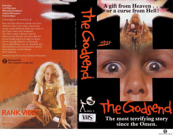 THE GODSEND, JAPANESE, BIG BOX, HORROR, ACTION EXPLOITATION, ACTION, HORROR, SCI-FI, MUSIC, THRILLER, SEX COMEDY,  DRAMA, SEXPLOITATION, VHS COVER, VHS COVERS, DVD COVER, DVD COVERS