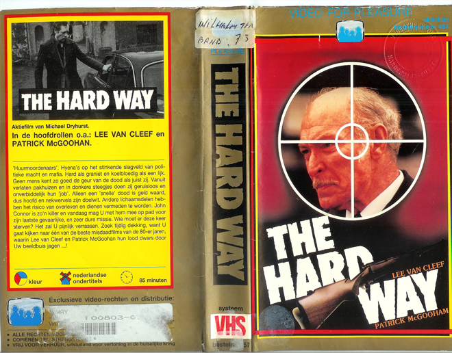 THE HARD WAY VHS COVER