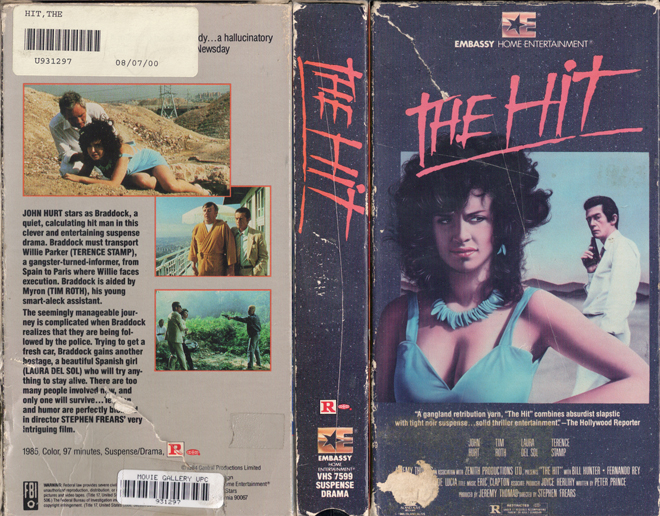 THE HIT VHS COVER