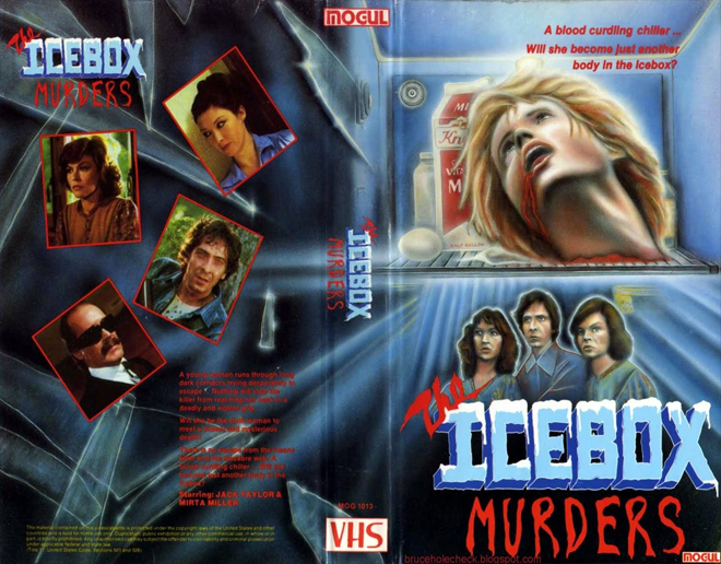THE ICEBOX MURDERS VHS COVER