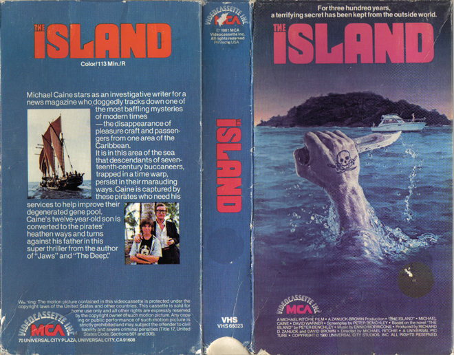 THE ISLAND VHS COVER