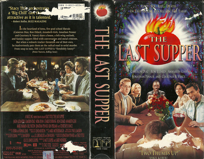 THE LAST SUPPER VHS COVER