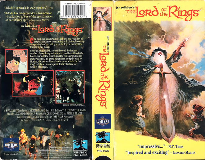 THE LORD OF THE RINGS CARTOON, HORROR, ACTION EXPLOITATION, ACTION, HORROR, SCI-FI, MUSIC, THRILLER, SEX COMEDY,  DRAMA, SEXPLOITATION, VHS COVER, VHS COVERS