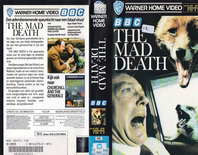 THE MAD DEATH VHS COVER
