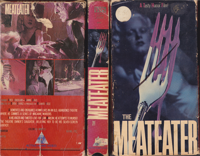 THE MEATEATER SHOT ON SHITEO VHS COVER