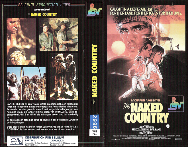 THE NAKED COUNTRY VHS COVER