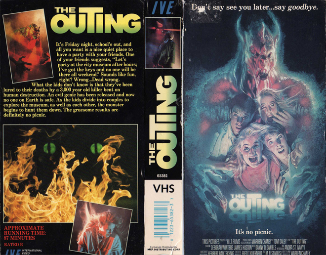 THE OUTING VHS COVER