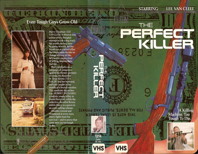 THE PERFECT KILLER VHS COVER