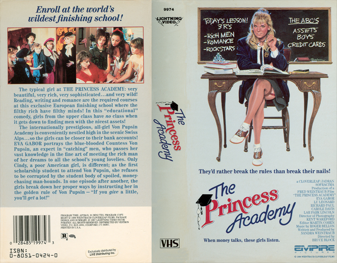 THE PRINCESS ACADEMY VHS, STRANGE VHS, ACTION VHS COVER, HORROR VHS COVER, BLAXPLOITATION VHS COVER, HORROR VHS COVER, ACTION EXPLOITATION VHS COVER, SCI-FI VHS COVER, MUSIC VHS COVER, SEX COMEDY VHS COVER, DRAMA VHS COVER, SEXPLOITATION VHS COVER, BIG BOX VHS COVER, CLAMSHELL VHS COVER, VHS COVER, VHS COVERS, DVD COVER, DVD COVERSS