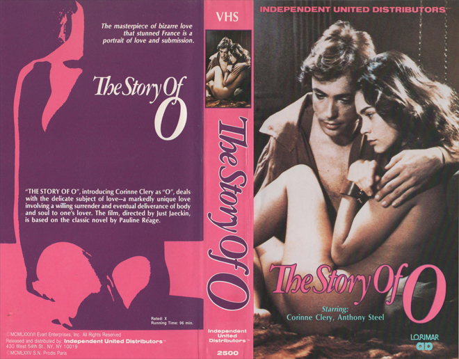THE STORY OF O VHS, ACTION VHS COVER, HORROR VHS COVER, BLAXPLOITATION VHS COVER, HORROR VHS COVER, ACTION EXPLOITATION VHS COVER, SCI-FI VHS COVER, MUSIC VHS COVER, SEX COMEDY VHS COVER, DRAMA VHS COVER, SEXPLOITATION VHS COVER, BIG BOX VHS COVER, CLAMSHELL VHS COVER, VHS COVER, VHS COVERS, DVD COVER, DVD COVERS