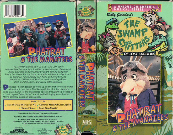 THE SWAMP CRITTERS OF LOST LAGOON : PHATRAT AND THE MANATEES