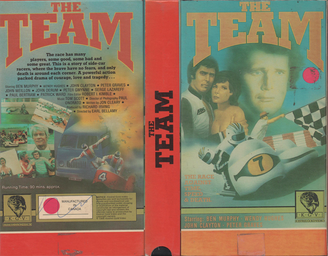 THE TEAM VHS COVER