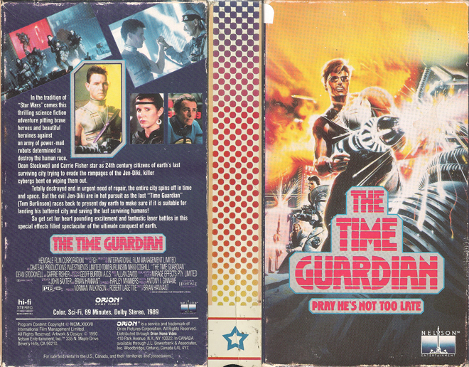 THE TIME GUARDIAN VHS COVER