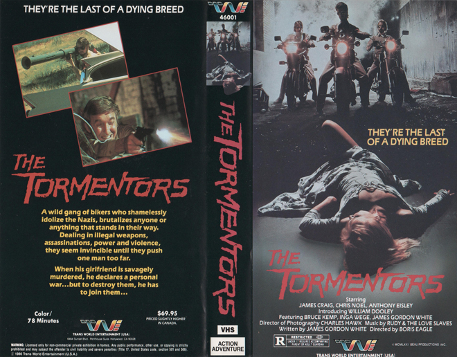THE TORMENTORS HORROR, ACTION VHS COVER, HORROR VHS COVER, BLAXPLOITATION VHS COVER, HORROR VHS COVER, ACTION EXPLOITATION VHS COVER, SCI-FI VHS COVER, MUSIC VHS COVER, SEX COMEDY VHS COVER, DRAMA VHS COVER, SEXPLOITATION VHS COVER, BIG BOX VHS COVER, CLAMSHELL VHS COVER, VHS COVER, VHS COVERS, DVD COVER, DVD COVERS