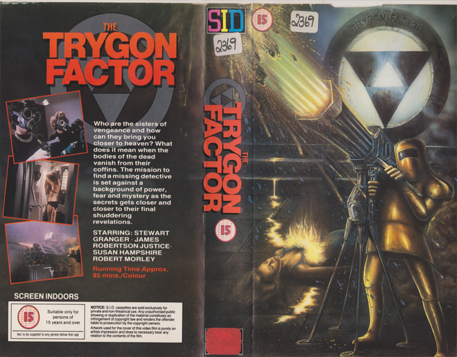 THE TRYGON FACTOR VHS COVER