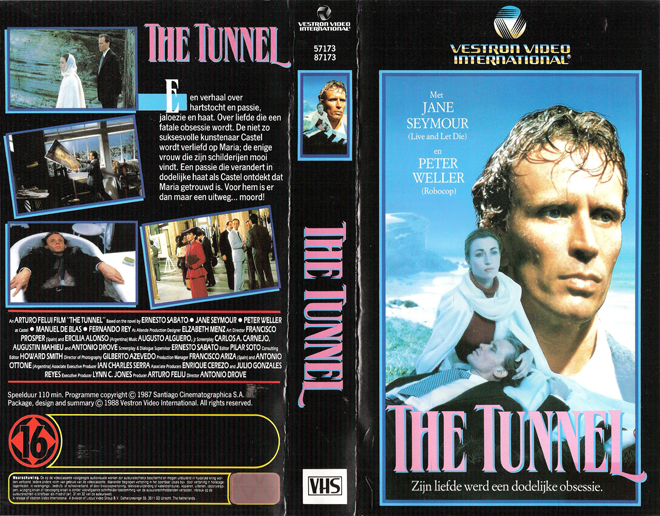 THE TUNNEL VHS COVER