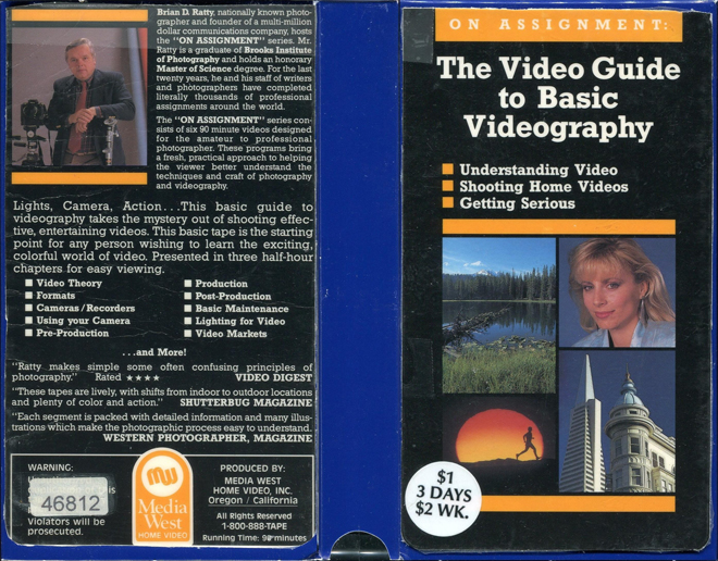 THE VIDEO GUIDE TO BASIC VIDEOGRAPHY, ACTION, HORROR, BLAXPLOITATION, HORROR, ACTION EXPLOITATION, SCI-FI, MUSIC, SEX COMEDY, DRAMA, SEXPLOITATION, BIG BOX, CLAMSHELL, VHS COVER, VHS COVERS, DVD COVER, DVD COVERS