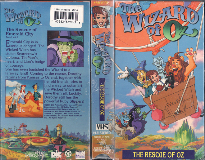 THE WIZARD OF OZ THE ANIMATED SERIES : THE RESCUE OF OZ