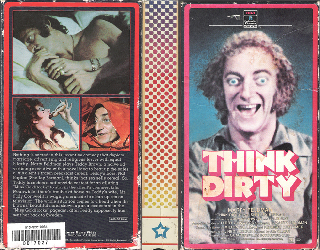 THINK DIRTY VHS COVER