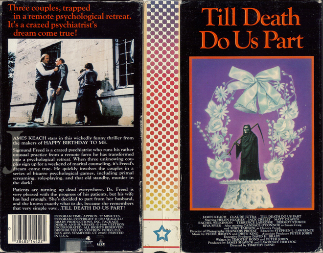 TILL DEATH DO US PART VHS COVER