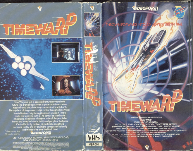 TIMEWARP, VHS COVERS