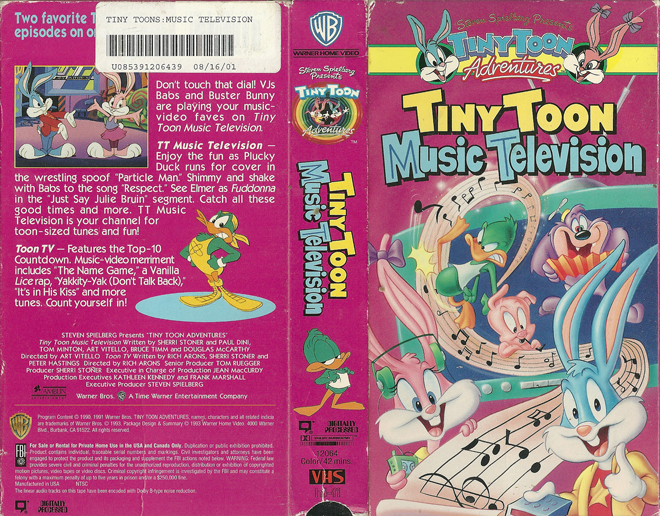 TINY TOON MUSIC TELEVISION, HORROR, ACTION EXPLOITATION, ACTION, ACTIONXPLOITATION, SCI-FI, MUSIC, THRILLER, SEX COMEDY,  DRAMA, SEXPLOITATION, VHS COVER, VHS COVERS, DVD COVER, DVD COVERS