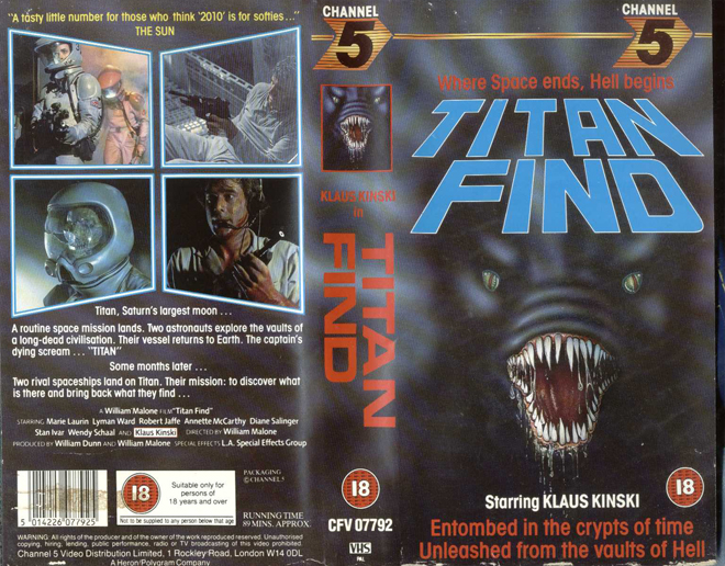 TITAN FIND VHS COVER