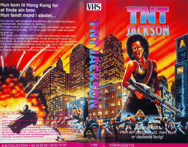 TNT JACKSON VHS COVER, VHS COVERS
