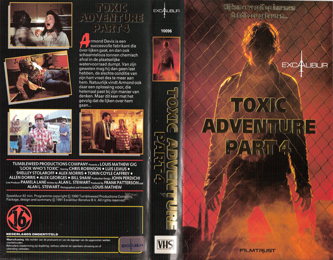TOXIC ADVENTURE PART 4 VHS COVER