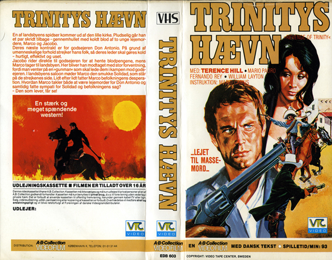TRINITY SEES RED, HORROR, ACTION EXPLOITATION, ACTION, HORROR, SCI-FI, MUSIC, THRILLER, SEX COMEDY, DRAMA, SEXPLOITATION, BIG BOX, CLAMSHELL, VHS COVER, VHS COVERS, DVD COVER, DVD COVERS