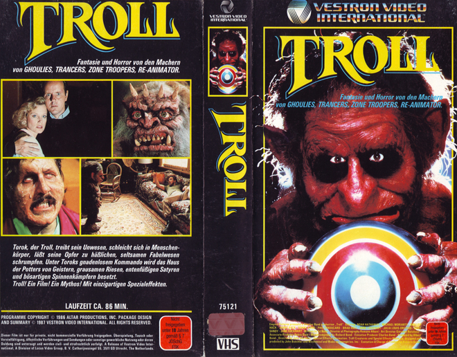 TROLL VHS COVER