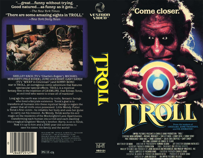 TROLL - SUBMITTED BY GEMIE FORD, VHS COVERS