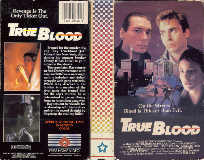 TRUE BLOOD VHS COVER