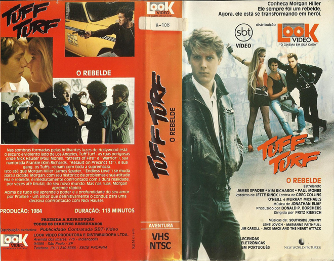 TUFF TURF BRAZIL, ACTION VHS COVER, HORROR VHS COVER, BLAXPLOITATION VHS COVER, HORROR VHS COVER, ACTION EXPLOITATION VHS COVER, SCI-FI VHS COVER, MUSIC VHS COVER, SEX COMEDY VHS COVER, DRAMA VHS COVER, SEXPLOITATION VHS COVER, BIG BOX VHS COVER, CLAMSHELL VHS COVER, VHS COVER, VHS COVERS, DVD COVER, DVD COVERS