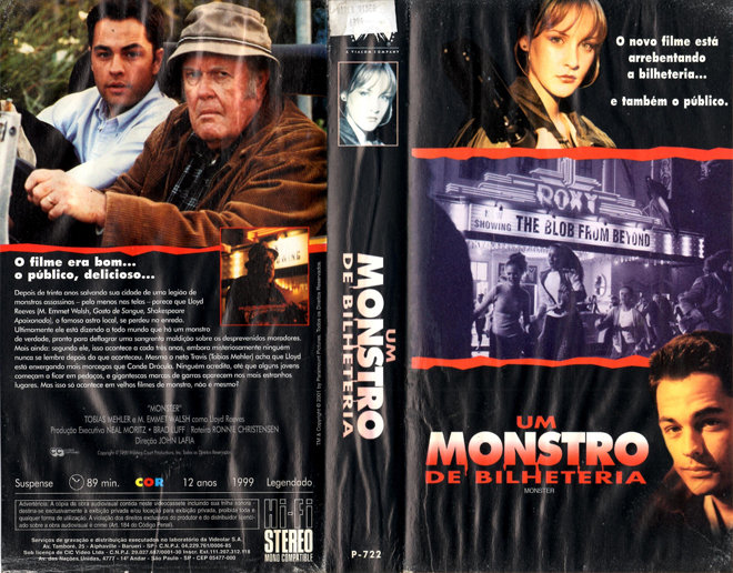 UM MONSTRO DE BILHETERIA, BRAZIL VHS, BRAZILIAN VHS, ACTION VHS COVER, HORROR VHS COVER, BLAXPLOITATION VHS COVER, HORROR VHS COVER, ACTION EXPLOITATION VHS COVER, SCI-FI VHS COVER, MUSIC VHS COVER, SEX COMEDY VHS COVER, DRAMA VHS COVER, SEXPLOITATION VHS COVER, BIG BOX VHS COVER, CLAMSHELL VHS COVER, VHS COVER, VHS COVERS, DVD COVER, DVD COVERS