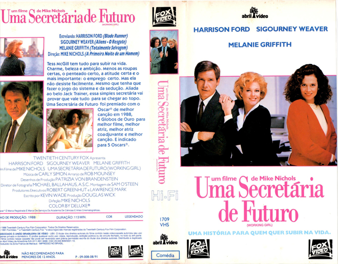 UMA SECRETARIA DE FUTURO, BRAZIL VHS, BRAZILIAN VHS, ACTION VHS COVER, HORROR VHS COVER, BLAXPLOITATION VHS COVER, HORROR VHS COVER, ACTION EXPLOITATION VHS COVER, SCI-FI VHS COVER, MUSIC VHS COVER, SEX COMEDY VHS COVER, DRAMA VHS COVER, SEXPLOITATION VHS COVER, BIG BOX VHS COVER, CLAMSHELL VHS COVER, VHS COVER, VHS COVERS, DVD COVER, DVD COVERS